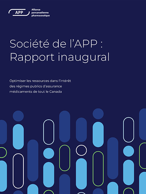 Couverture du rapport inaugural de l'APP